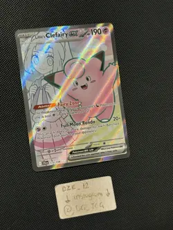 Pokemon Journey Together - Lillie’s Clefairy Ex - 173/159 - Full Art Rare - M/NM - Image 3