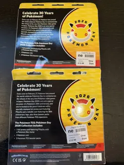 Pokemon Trading Card Game (TCG): Pokemon Day 2026 Collection BRAND NEW SEALED X2 - Image 2