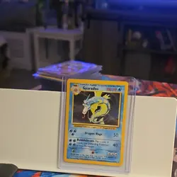 Pokemon Gyarados 006/102 Base Set Holo Rare 1999 100 HP English Pokemon TCG - Image 1