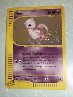 Pokemon TCG Mew Expedition Base Set 19/165 Holo Rare - Image 1