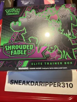 POKEMON TCG: Scarlet & Violet Shrouded Fable Elite Trainer Box - Image 1