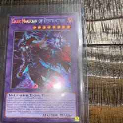 Yu-Gi-Oh Dark Magician of Destruction Mzmu-en011 Secret Rare - Image 1