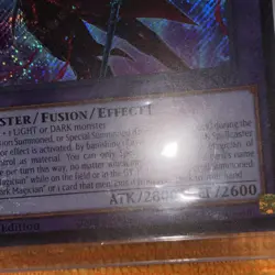 Yu-Gi-Oh Dark Magician of Destruction Mzmu-en011 Secret Rare - Image 4