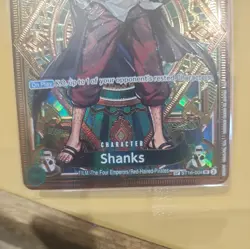 One Piece Shanks (SP) OP 11 ST16-004 A Fist of Divine Speed Foil - Image 3