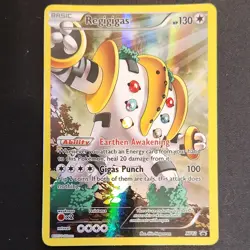 Regigigas XY82 Full Art Promo Holo Pokemon TCG Card - Image 1