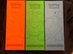 Set of 3 Pokemon Generations Trading Card Game boxes - Image 1