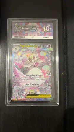 Mega Gardevoir ex 178/132 Pokemon Mega Evolution - ACE 10 - PERFECT SUB GRADES - Image 2
