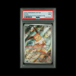 Pokemon Slab Eevee 173 PSA 9 Mint 2025 - Image 1