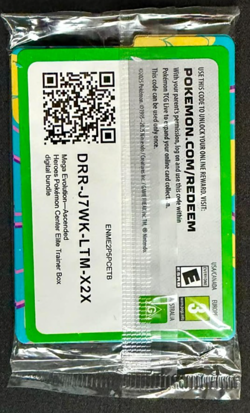 N's Zekrom 031 Pokemon Center Sealed Mega Evolution Promos - Image 2