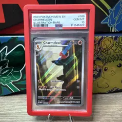 Pokemon Charmeleon 169/165 PSA 10 Sv: Scarlet & Violet 151 Holo IR - Image 1