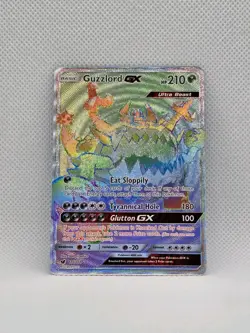 Pokemon Guzzlord GX 116/111 Sm-Crimson Invasion Secret Rare Full Art Holo - Image 1