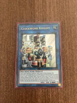 YUGIOH 1st Ed SUDA-EN050 ULTRA RARE CLOCKWORK KNIGHT - Image 1