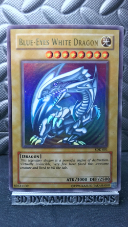 | Yugioh Blue-Eyes White Dragon SDK-001 Ultra Rare Starter Deck Kaiba HP 🔥 | - Image 1
