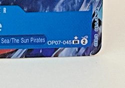 One Piece OP07-045 Jinbe (SR*) (Parallel) - 500 Years in the Future (OP07) - Image 2