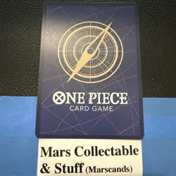 ONE PIECE ST. TOPMAN WARCURY OP13-089 R ALT ART CARRYING ON HIS WILL ENGLISH - Image 2