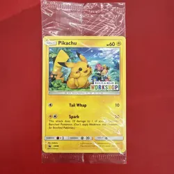Build a Bear Pokemon Card Pikachu SM86 Promo Trading Card TCG SEALED NEW RARE NM - Image 1