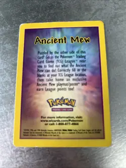 Ancient Mew With Individual Card Slot And Details Card - Image 4
