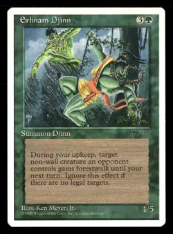 MTG CHR Erhnam Djinn Normal NM - Image 1
