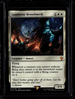 Luminous Broodmoth - 246 - FIC - NM - MTG Magic the Gathering - Image 1