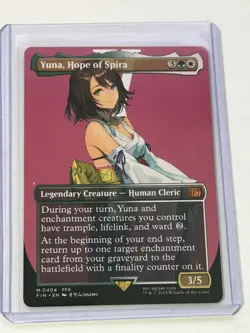 Yuna, Hope of Spira Borderless Final Fantasy 404 - Image 1