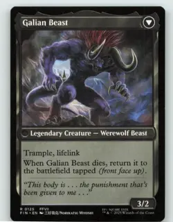 Vincent Valentine 125 Rare FINAL FANTASY Magic: The Gathering Near Mint - Image 2