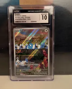 Swablu 213/182 CGC 10 - 2023 Pokemon SV Paradox Rift IR pokemon - Image 1