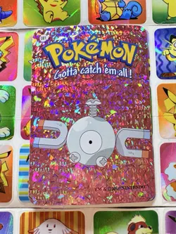 Pokemon 151 Vintage Pocket Monsters Vending HOLO Prism Sticker 2000 Nintendo - Image 2