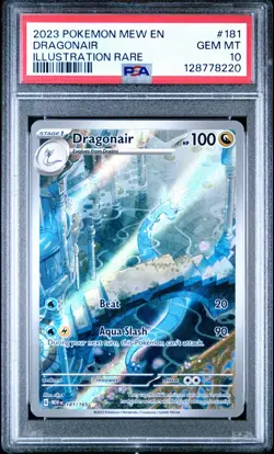 2023 Pokemon Mew En-151 181 Dragonair Illustration Rare - PSA 10 - Image 1