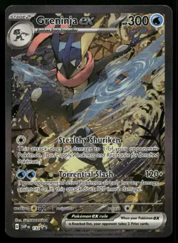 Greninja ex 132 Shrouded Fable Promo Special Illustration Rare SVP Pokemon NM - Image 1