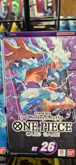 ONE PIECE TCG 6x STARTER DECK SET ST-23 ST-24 ST-25 ST-26 ST-27 ST-28 ENGLISH - Image 4