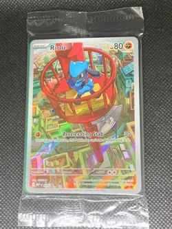 Riolu MEP010 - Mega Evolution Promo Pokemon Card - Sealed - Image 1