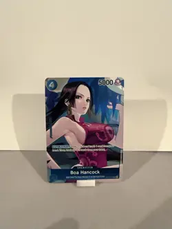Boa Hancock Box Topper OP02-059 Paramount War Foil One Piece trading card - Image 1
