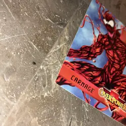 1995 Marvel Overpower Collectible Card Game Mission: Maximum Carnage #7 12ge - Image 4