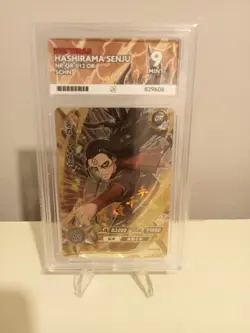Hashirama Senju NR-OR-012 Naruto Kayou Card CCG Grade 9 Slab Ace Grading - Image 1