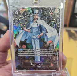 One Piece Rob Lucci SP Alt Art Card OP05-093 Near Mint - Image 1