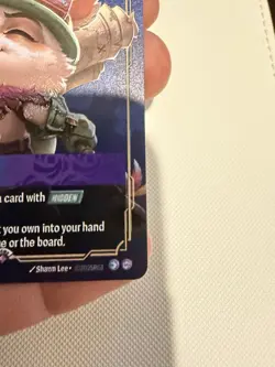 Riftbound Teemo METAL Card Prize Wall Exclusive Promo *See Photos** - Image 3