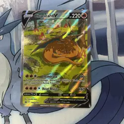 Pokemon Charizard V SWSH260 Promo Holo Sword & Shield Trading Card - Image 1