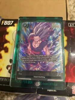 Bandai Dragon Ball Super Card Game Son Gohan SH FB07-121 Foil SCR Battle - Image 1