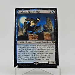 Symbiote Spider-Man (REGULAR) MTG Marvel's Spider-Man SPM #156 - Image 1