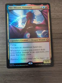 Niv-Mizzet, Visionary Foundations Foil - Image 1