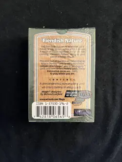 Magic the Gathering Urza's Destiny Fiendish Nature Pre-constructed Deck Sealed - Image 3