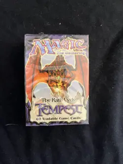Magic the Gathering Tempest Starter Factory Deck Sealed - Image 1