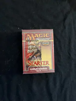 Magic the Gathering Goblin Assault Starter Deck Sealed - Image 1