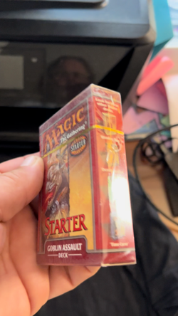 Magic the Gathering Goblin Assault Starter Deck Sealed - Image 2