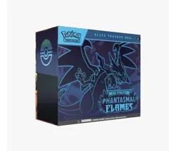 Pokemon ETB Mega Evolution Phantasmal Flames Elite Trainer Box - Image 1