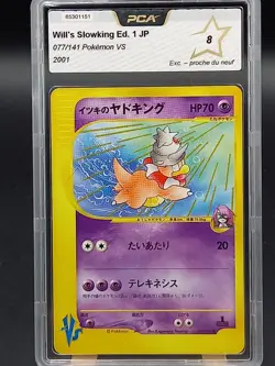 Will's Slowking Ed 1 Pokemon VS roigada 077/141 PCA 8 - Image 1