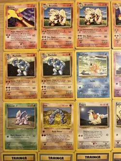 VINTAGE Pokemon Base/Fossil/Jungle Lot HEAVY PLAY - 63 Cards - (P45) - Image 3