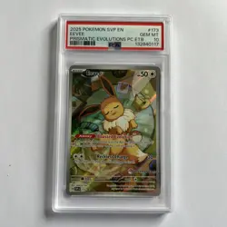 Eevee Prismatic Evolutions - Pokemon Center Promo - PSA 10 GEM Mint - Pokemon - Image 1