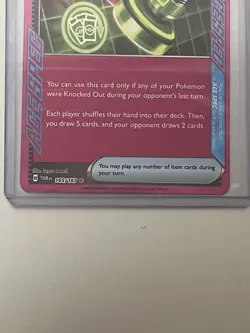 Pokemon TCG Unfair Stamp 165/167 Sv06 Twilight Masquerade ACE SPEC Rare Holo - Image 3