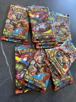 10 PACK LOT - Pokemon Mega Evolution Booster Packs New/Sealed - Image 2